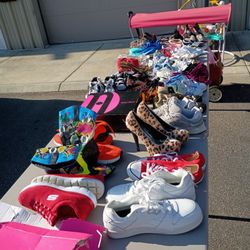 Shoe Sale $5Each Outside