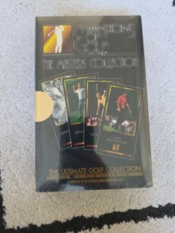 Tiger Woods 1997 Champions of Golf Grand Slam Masters Coll GOLD