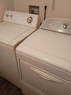 Washer and dryer