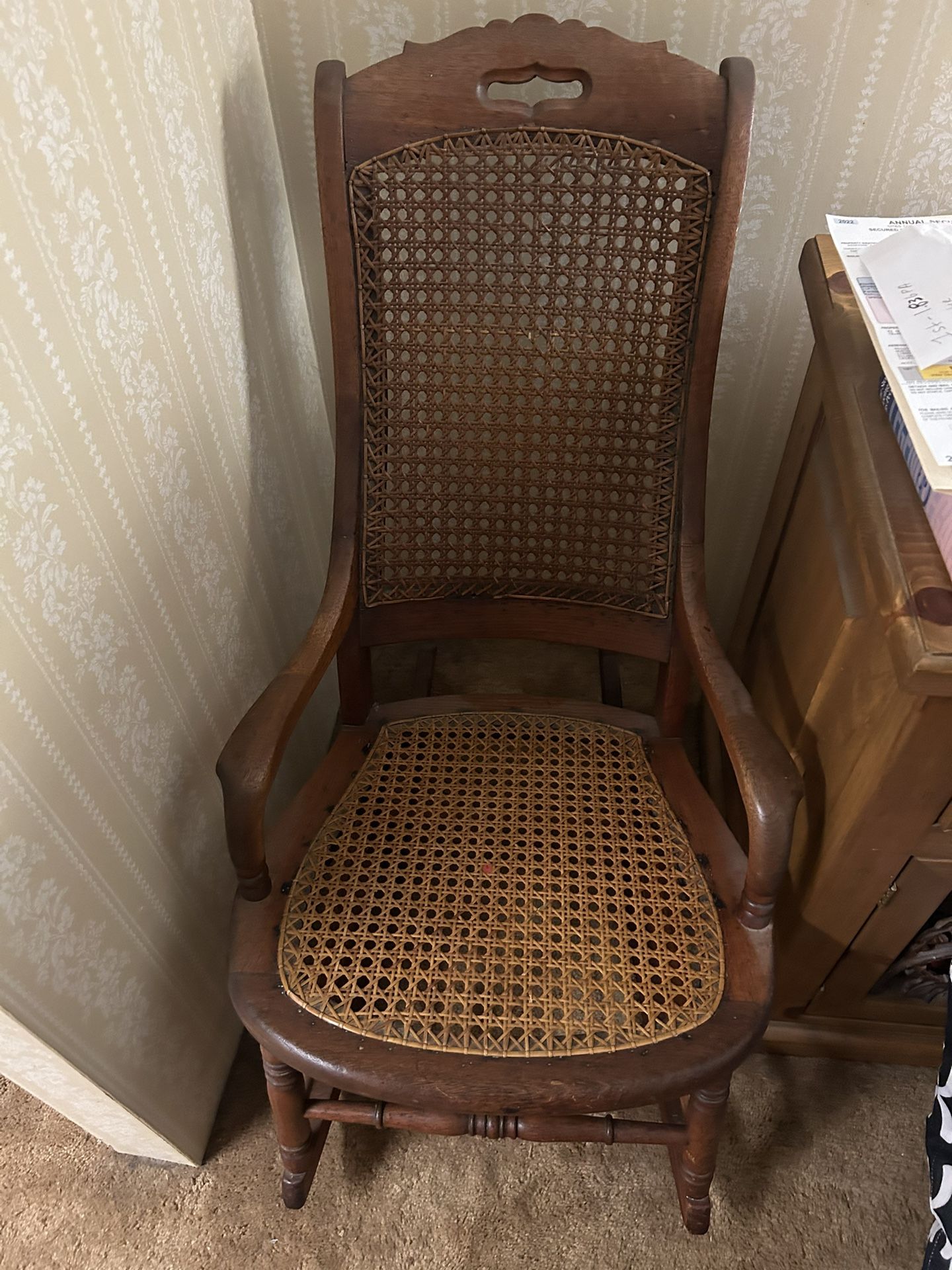 Wicker Rocking Chair