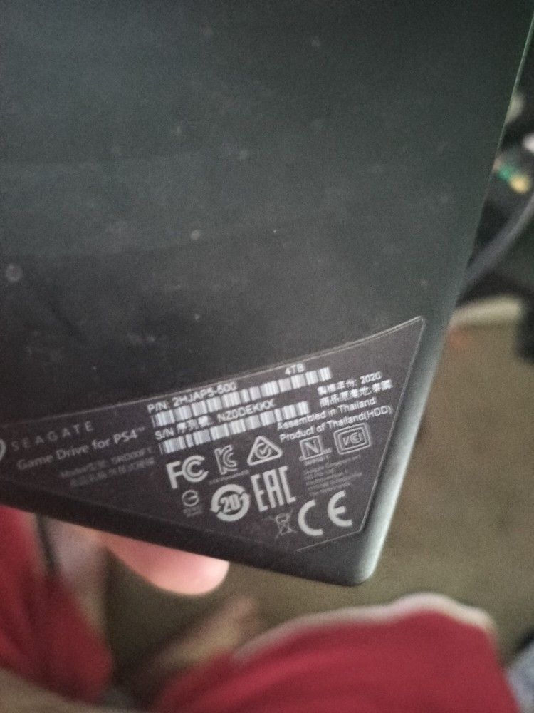 Gaming hard drive 4tb for any PS4 console & Xbox series x&s consoles
