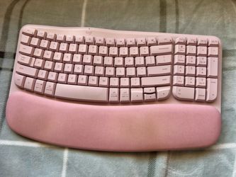 Logitech Wave Keys and Lift Combo (Pink/Rose)