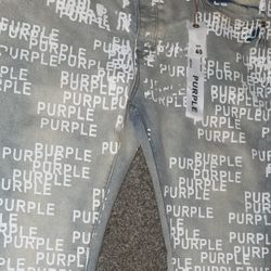 Purple Jeans Size 40