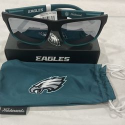 Knockaround Philadelphia Eagles Polarized Sunglasses/Torrey Pines Sport New!