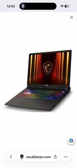 Vector series  gaming laptop