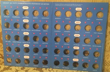 Folder Book (No Coins) Commemorating all 50 United States from 1(contact info removed)