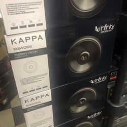 Infinity Kappa 12 Inch Subwoofers On Sale For 149.99