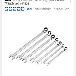 Professional Ratcheting Wrench Set Icon