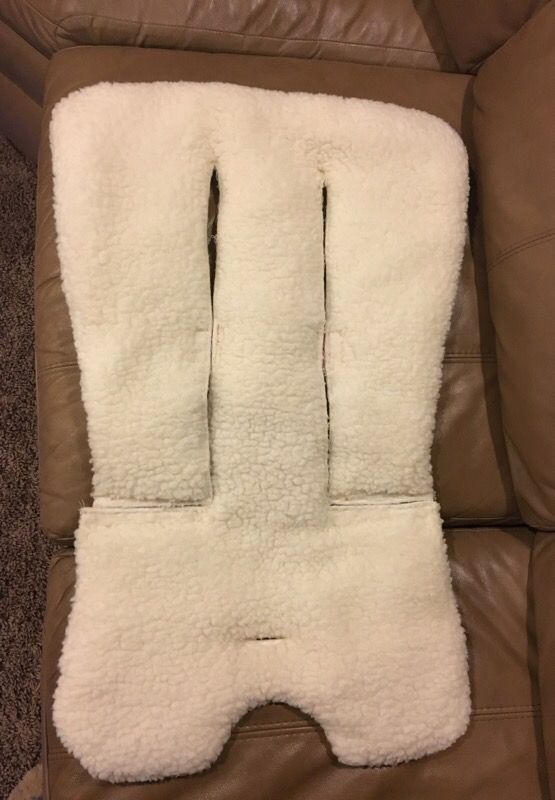 BOB stroller warm fuzzy seat insert