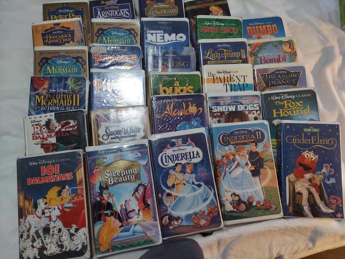 Disney Movies- VHS