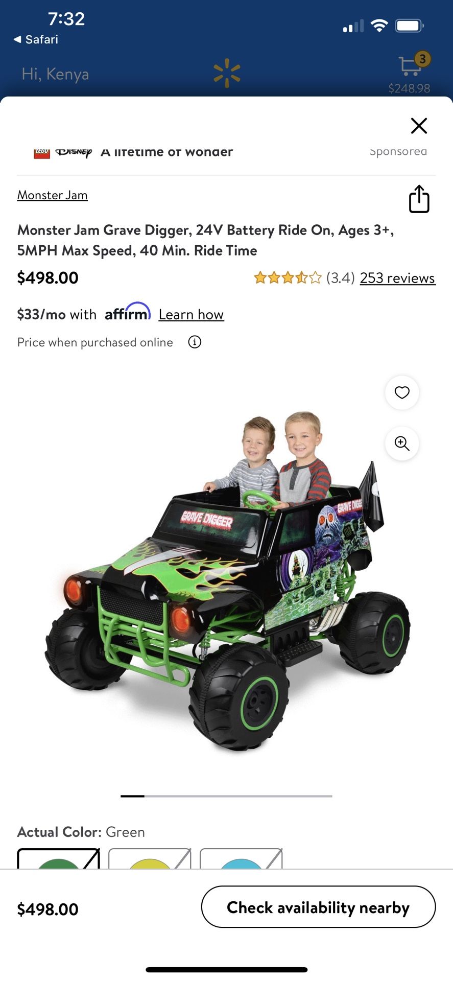 Monster Jam Monster Truck