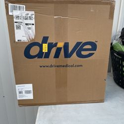 Drive Medical Inodoro de acero plegable portátil