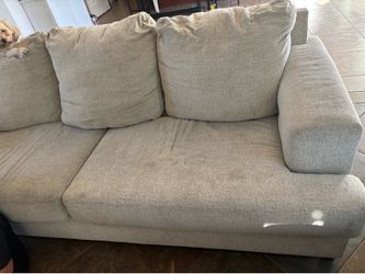 Couch + oversized loveseat