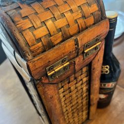 Vintage Wine Bottle Trunk