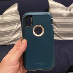 Otter Box Defender Series, Screenless edition, Teal, iPhone X/XS case