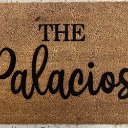 Personalized Doormat! 