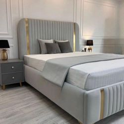 Modern,Classic, Bed Frames, Cal King, King,  Queen, Full Twin