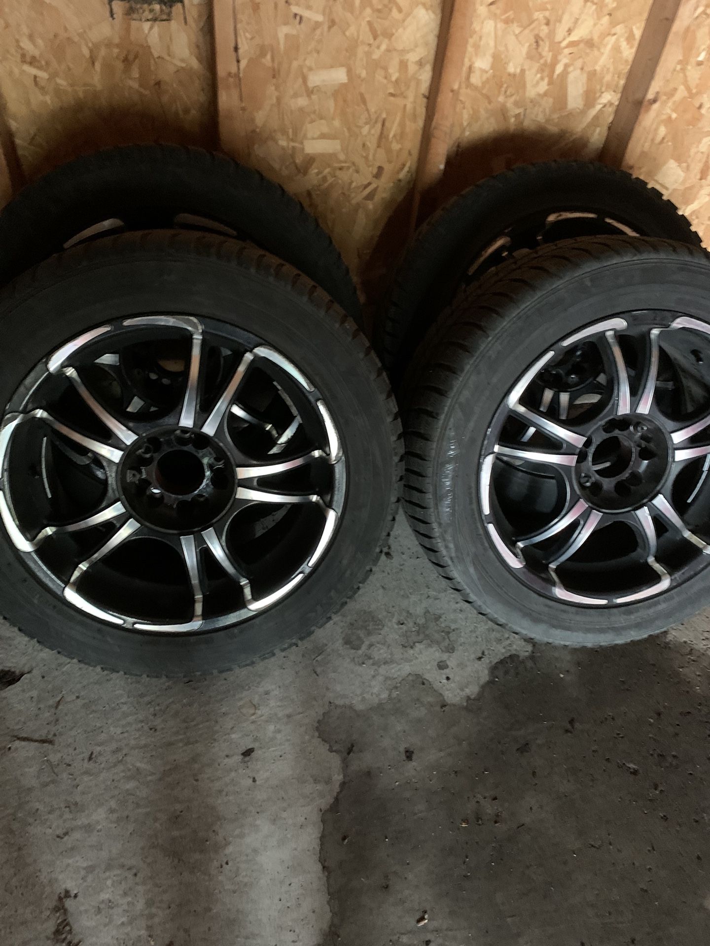 18” Rims And Tires