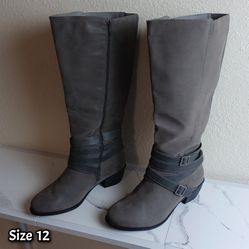 Knee High Boots Extra Wide