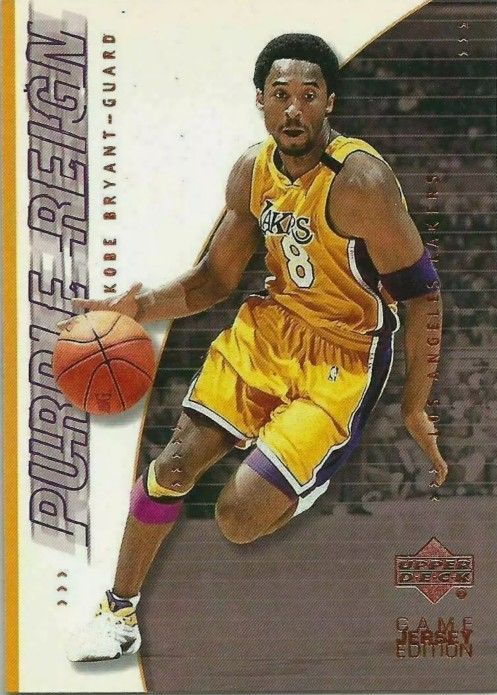 2001-02 Upper Deck Game Jersey Edition Kobe Bryant Purple Reign #439