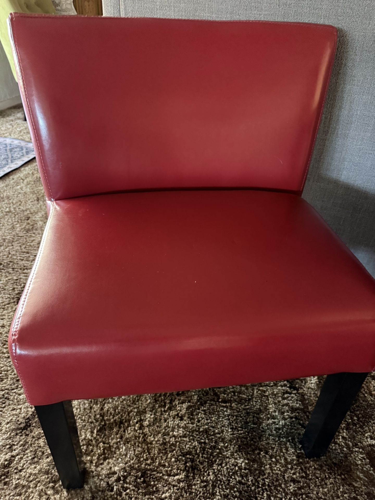 Red Accent Chair