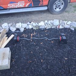 Adjustable Weight Lifting Bar