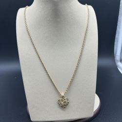 Rope Chain And Pendant 