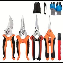 8 Pcs Pruning Shears