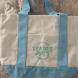 Viral Baby Blue Trader Joe’s Mini Bag..