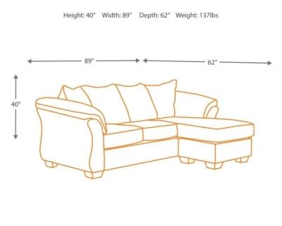 Darcy Chaise Sofa by Ashley
