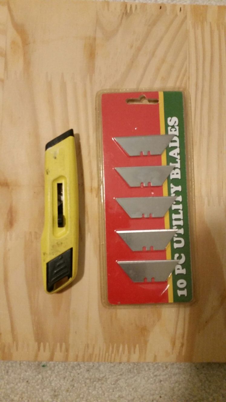 STANLEY Box Cutters and New Blades