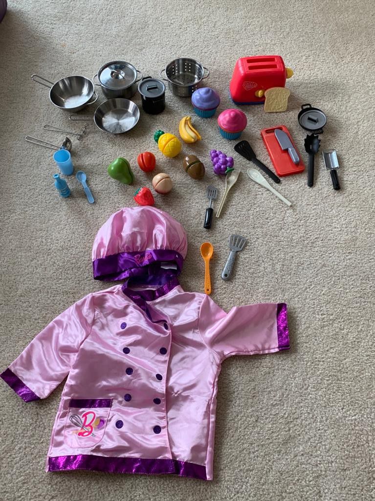 Barbie Chef Clothes and IKEA accesories