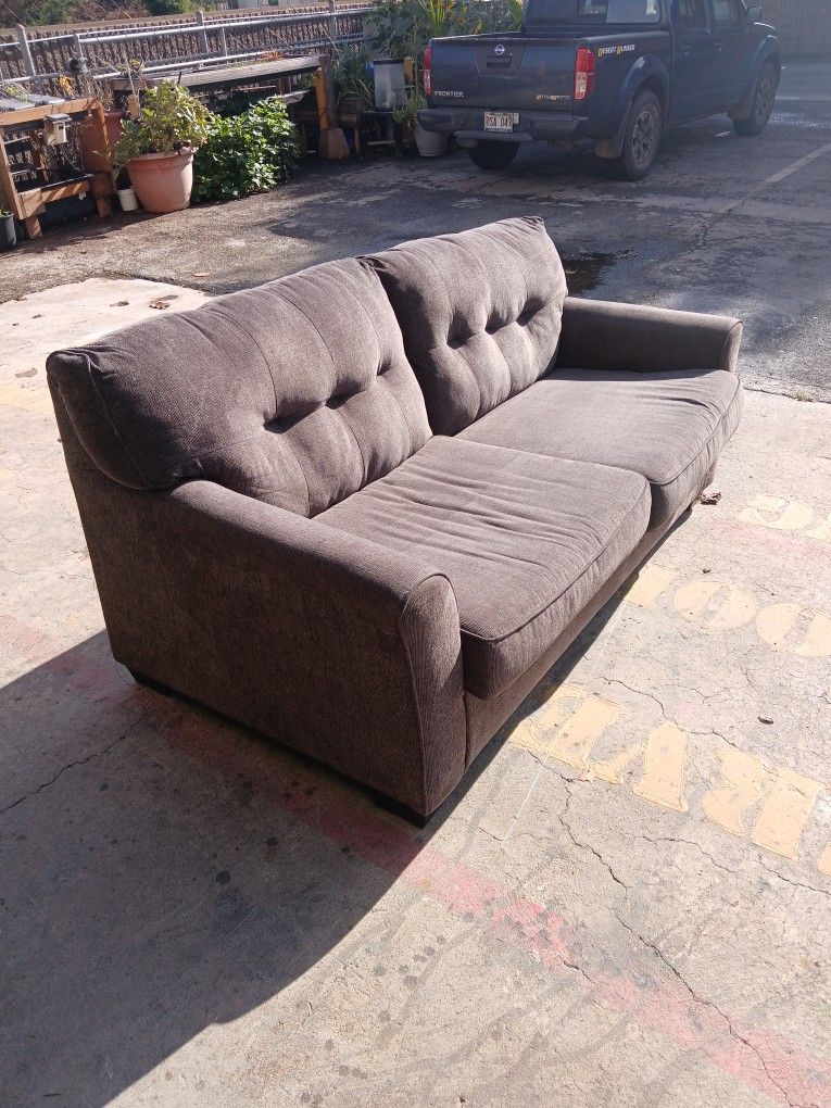 Grey Loveseat