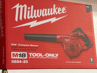 Milwaukee new blower M18
