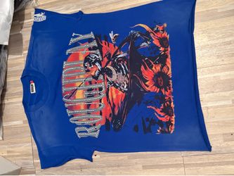 Blue Roughplay T shirt