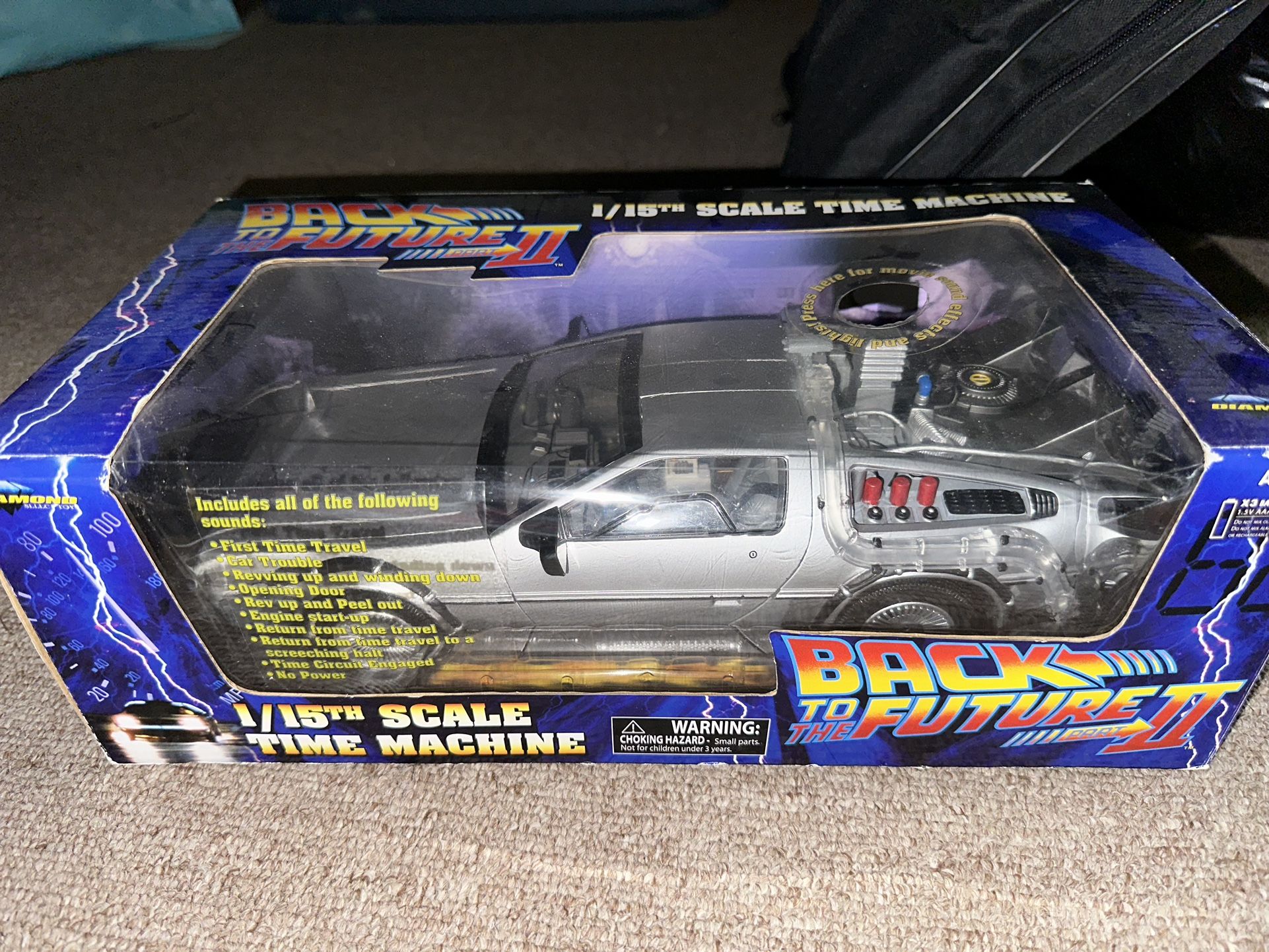 Back to the Future 2 Time Machine 1/15th