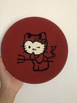 Hello Kitty Vinyl Art