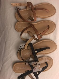 2 Pair Of Sandals Both for