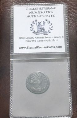 Roman Coin from 326-327 AD Fausta (Wife of Constantine The Great)