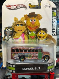 Hotwheels the muppets bus