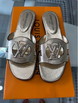 LV Isola gold sandals