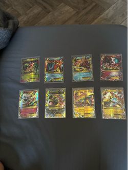 Pokémon Mega EX- 8 Card Lot