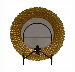 Glass decoration plate ( stand not included)
