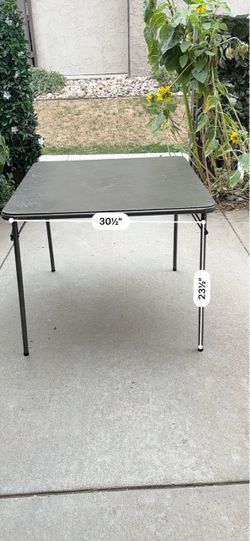 Black Folding Table 30.5" x 23.5"