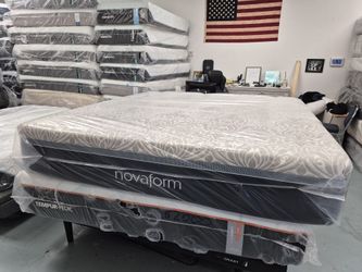 King 14 Inch Cool Gel Memory Foam Mattress, Free Delivery