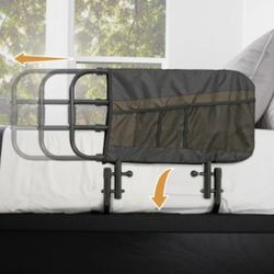 NEW Stander EZ Adjust Bed Safety Bed Rail New, Open Box Fits Most King, Queen, Full, and Twin Beds Supports 300 lbs