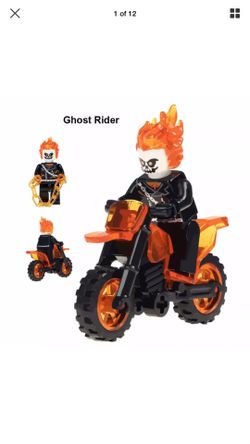 CUSTOM ghost rider MINI FIGURE