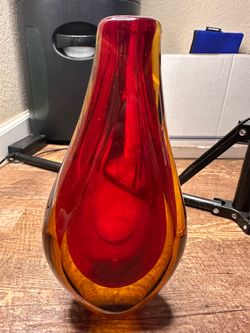 Mid-Century Murano Glass Vase