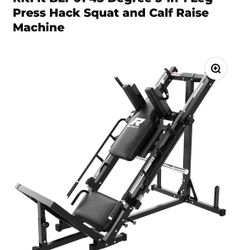 Leg Press/hack Squat Rit Fit