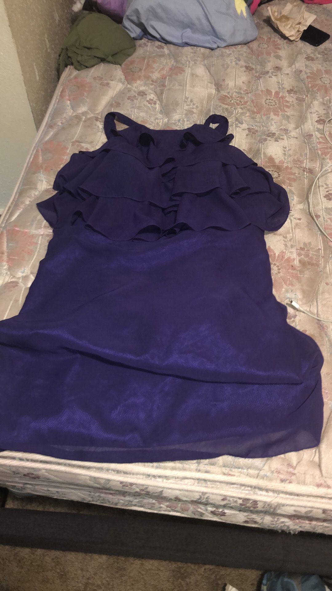 Purple Dress Large  Or Extra large